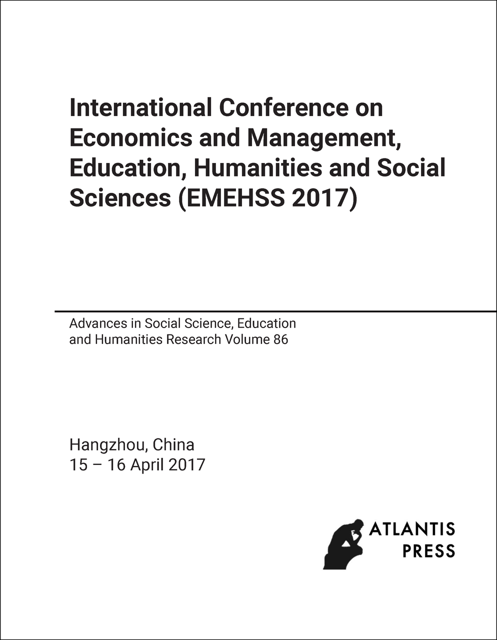 HUMANITIES EDUCATION AND SOCIAL SCIENCES. INTERNATIONAL CONFERENCE