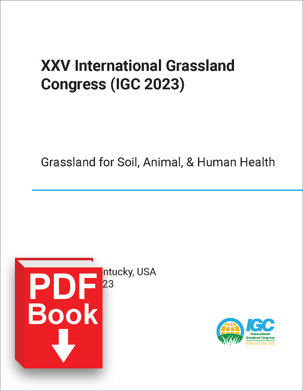 GRASSLAND CONGRESS. INTERNATIONAL. 25TH 2023. (IGC 2023) (PDF