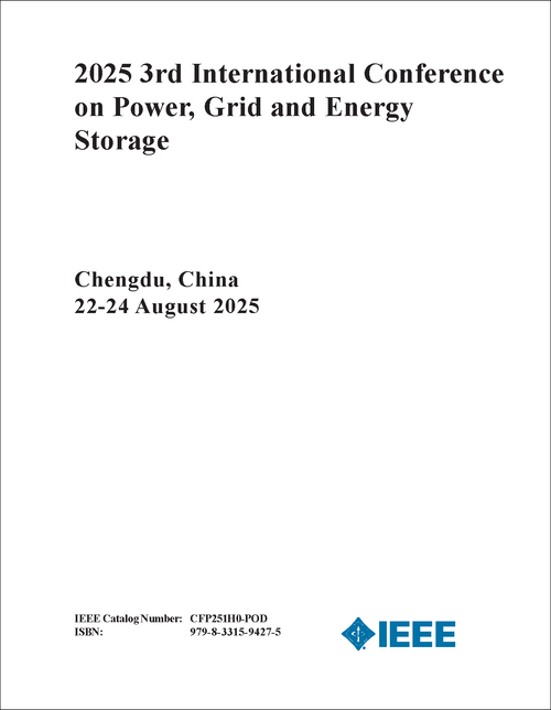 POWER, GRID AND ENERGY STORAGE. INTERNATIONAL CONFERENCE. 3RD 2025.