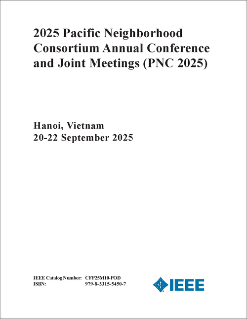 PACIFIC NEIGHBORHOOD CONSORTIUM ANNUAL CONFERENCE AND JOINT MEETINGS. 2025. (PNC 2025)