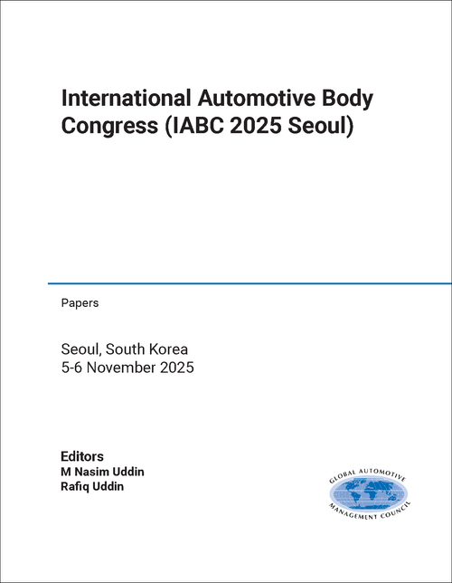 AUTOMOTIVE BODY CONGRESS. INTERNATIONAL. 2025. (IABC 2025 SEOUL) (PAPERS)