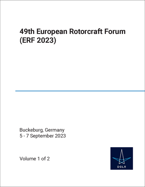 ROTORCRAFT FORUM. EUROPEAN. 49TH 2023. (ERF 2023) (2 VOLS)
