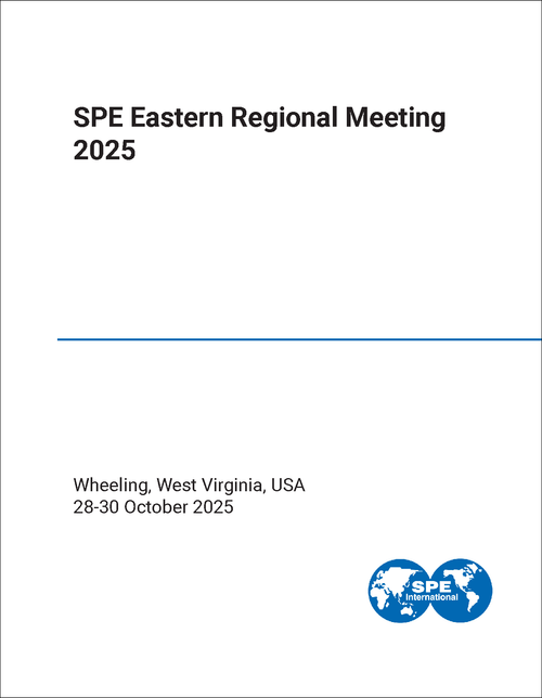 SPE EASTERN REGIONAL MEETING. 2025.