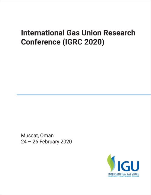 INTERNATIONAL GAS UNION RESEARCH CONFERENCE. 2020. (IGRC 2020)