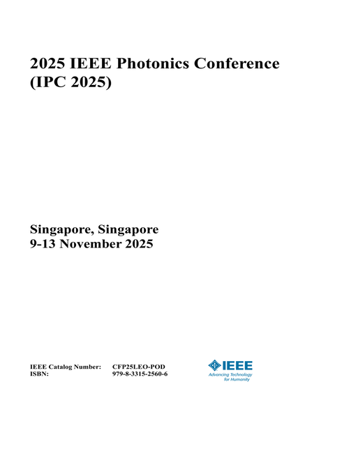 Photonics Conference (IPC), 2025 IEEE