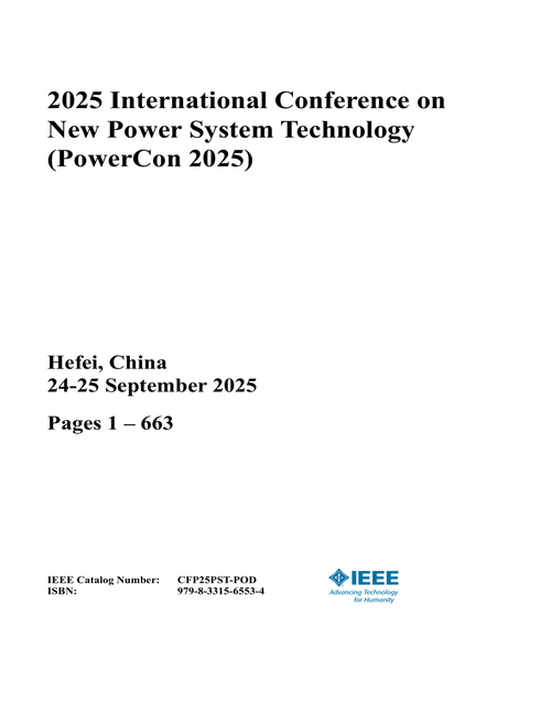 Power System Technology (PowerCon), 2025 International Conference on New (4 VOLS)