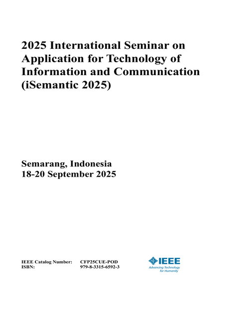 Application for Technology of Information and Communication (iSemantic), 2025 International Seminar on
