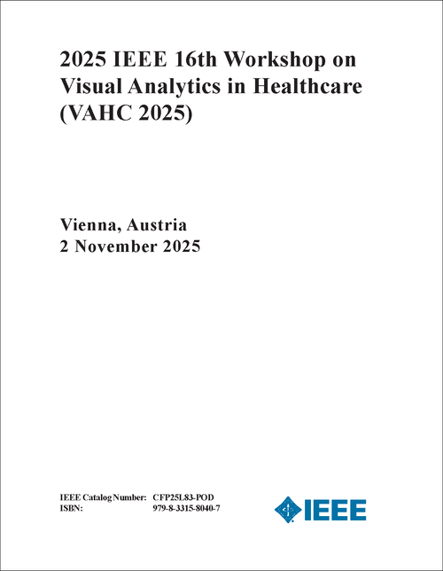 VISUAL ANALYTICS IN HEALTHCARE. IEEE WORKSHOP. 16TH 2025. (VAHC 2025)