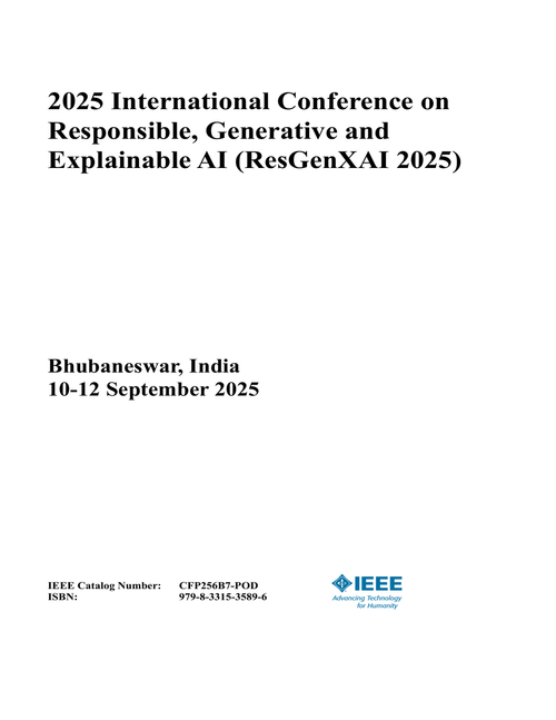 Responsible, Generative and Explainable AI (ResGenXAI), 2025 International Conference on