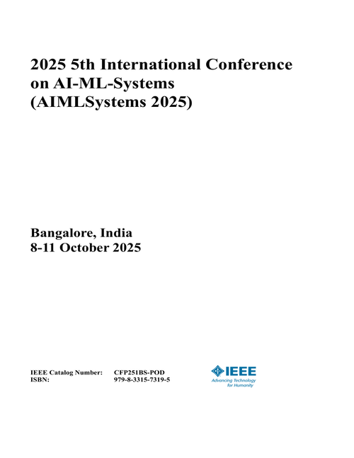 AI-ML-Systems (AIMLSystems), 2025 5th International Conference on