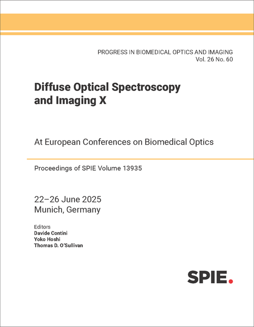 DIFFUSE OPTICAL SPECTROSCOPY AND IMAGING X