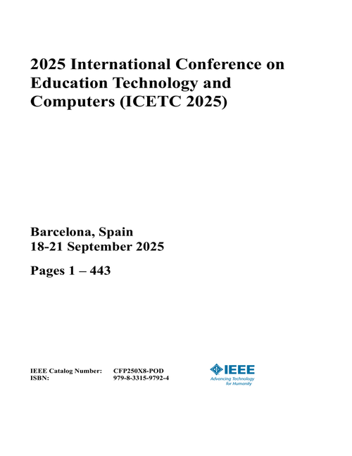 Education Technology and Computers (ICETC), 2025 International Conference on (2 VOLS)