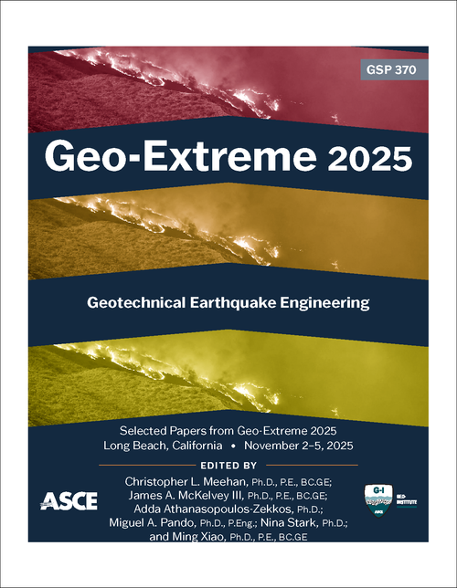 GEO-EXTREME. 2025. GEOTECHNICAL EARTHQUAKE ENGINEERING