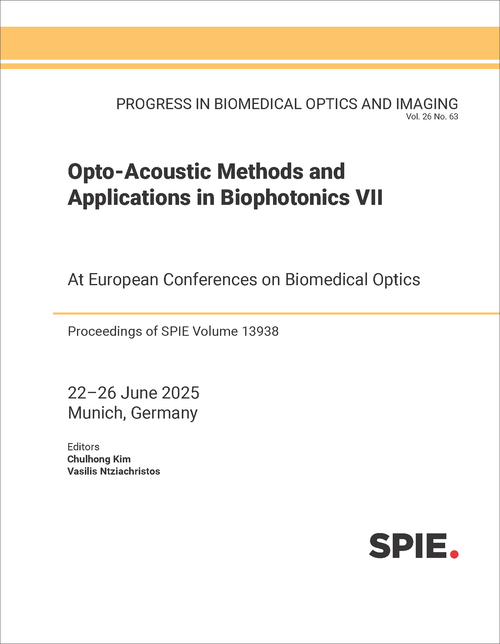 OPTO-ACOUSTIC METHODS AND APPLICATIONS IN BIOPHOTONICS VII