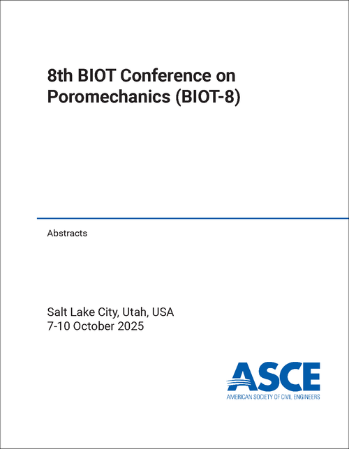 POROMECHANICS. BIOT CONFERENCE. 8TH 2025. (BIOT-8)