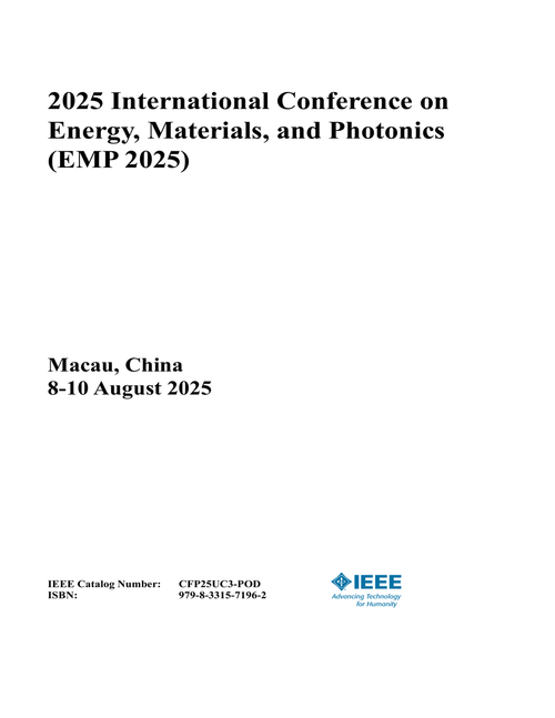 Energy, Materials, and Photonics (EMP), 2025 International Conference on