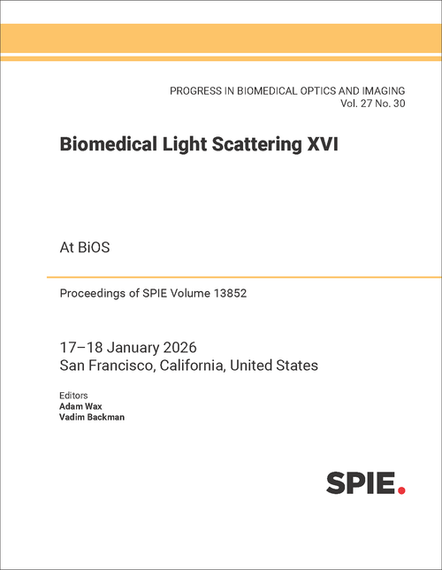 BIOMEDICAL LIGHT SCATTERING XVI