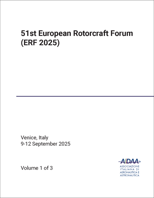 ROTORCRAFT FORUM. EUROPEAN. 51ST 2025. (ERF 2025) (3 VOLS)