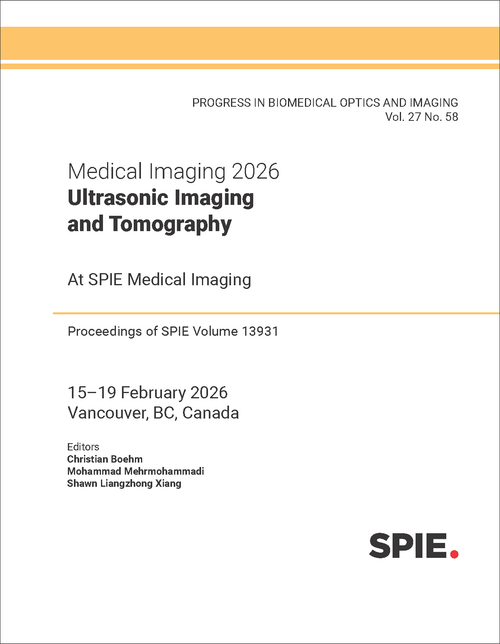 MEDICAL IMAGING 2026: ULTRASONIC IMAGING AND TOMOGRAPHY