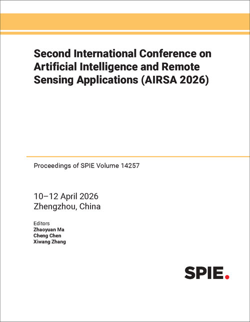 SECOND INTERNATIONAL CONFERENCE ON ARTIFICIAL INTELLIGENCE AND REMOTE SENSING APPLICATIONS (AIRSA 2026)