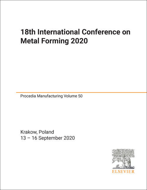 METAL FORMING. INTERNATIONAL CONFERENCE. 18TH 2020.