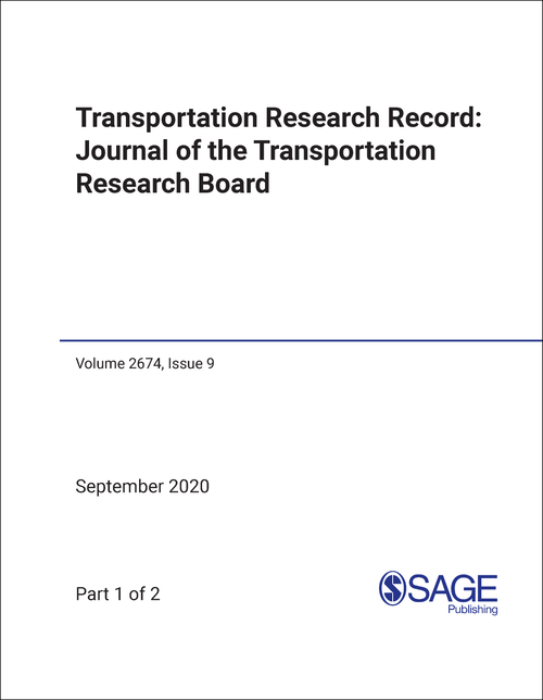 TRANSPORTATION RESEARCH RECORD. VOLUME 2674, ISSUE #9 (SEPTEMBER 2020) (2 PARTS)