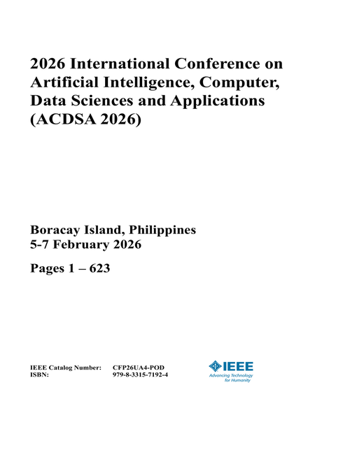 Artificial Intelligence, Computer, Data Sciences and Applications (ACDSA), 2026 International Conference on (6 Vols)