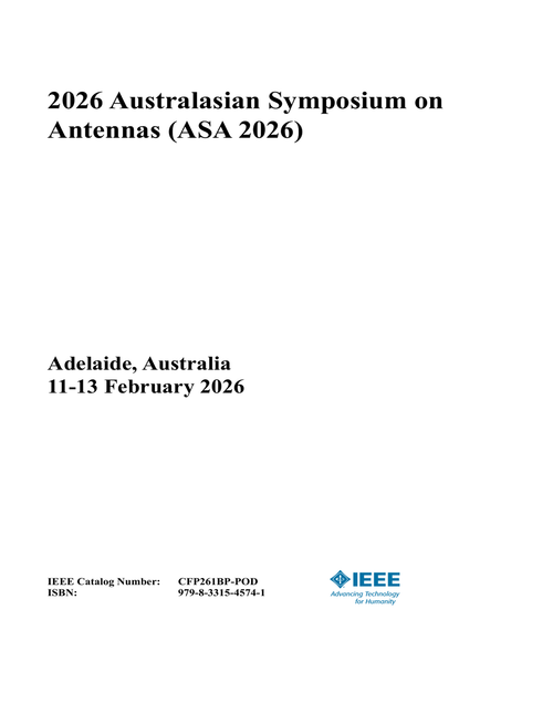 Antennas (ASA), 2026 Australasian Symposium on