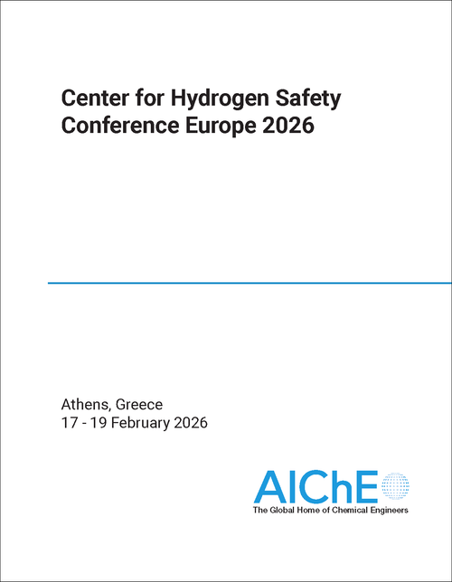 CENTER FOR HYDROGEN SAFETY CONFERENCE EUROPE. 2026.