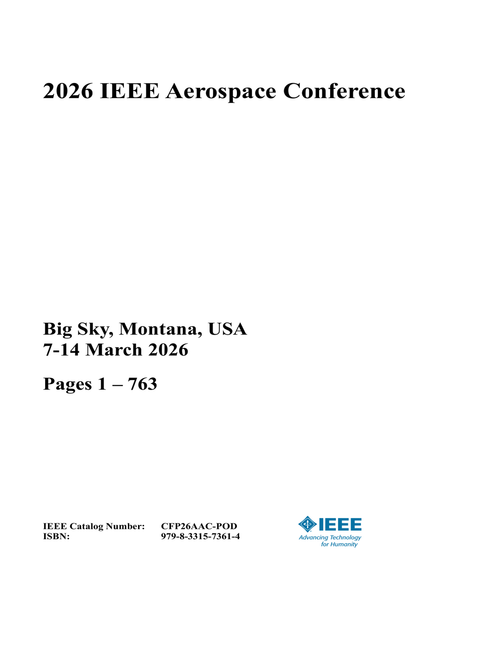 Aerospace Conference, 2026 IEEE (5 Vols)