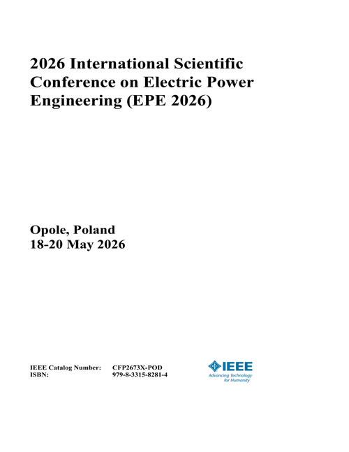 Electric Power Engineering (EPE), 2026 International Scientific Conference on
