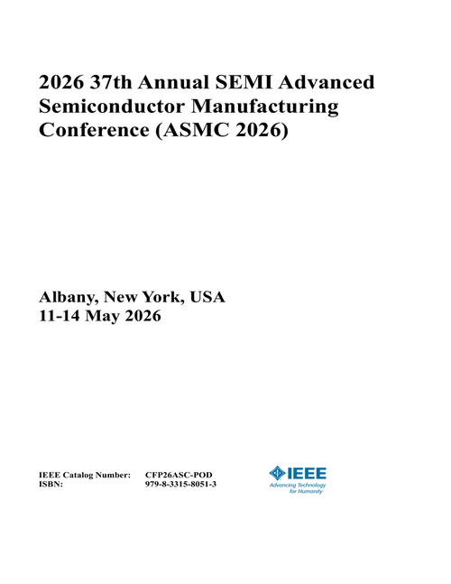 SEMI Advanced Semiconductor Manufacturing Conference (ASMC), 2026 37th Annual