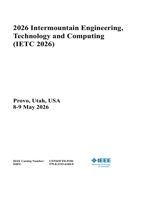 Intermountain Engineering, Technology and Computing (IETC), 2026