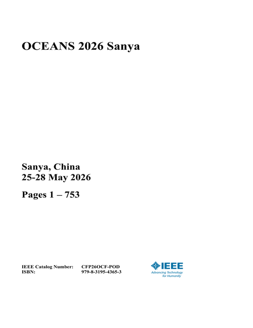 OCEANS 2026 Sanya (4 Vols)