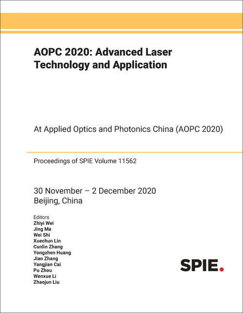 AOPC 2020: ADVANCED LASER TECHNOLOGY AND APPLICATION