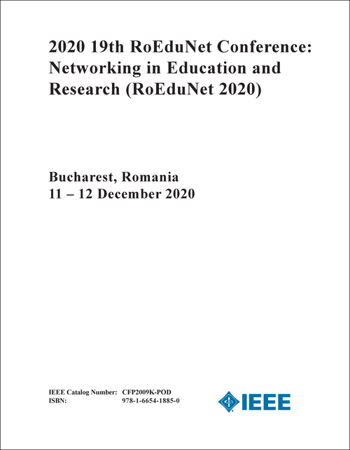 ROEDUNET CONFERENCE: NETWORKING IN EDUCATION AND RESEARCH. 19TH 2020. (ROEDUNET 2020)