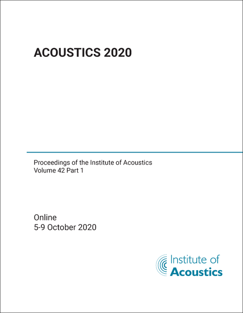 ACOUSTICS. CONFERENCE. 2020.