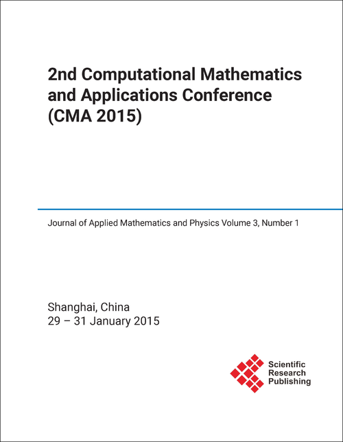COMPUTATIONAL MATHEMATICS AND APPLICATIONS CONFERENCE. 2ND 2015. (CMA 2015)