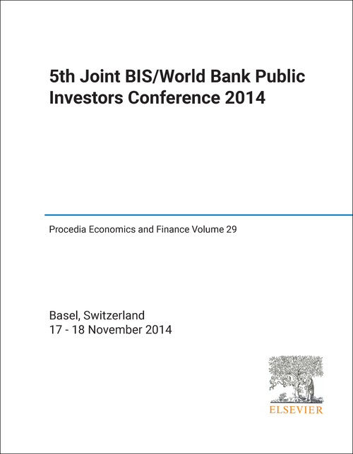 PUBLIC INVESTORS CONFERENCE. JOINT BIS/WORLD BANK. 5TH 2015.