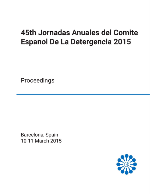 COMITE ESPANOL DE LA DETERGENCIA. JORNADAS. 45TH 2015.