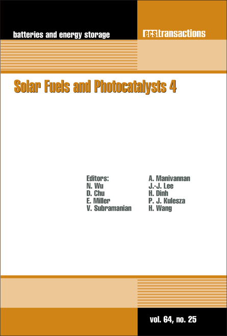 SOLAR FUELS AND PHOTOCATALYSTS 4. (2014 ECS AND SMEQ JOINT INTERNATIONAL MEETING)