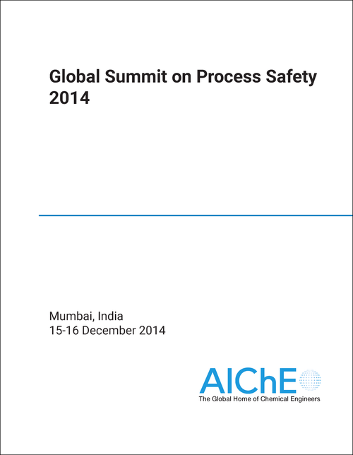 PROCESS SAFETY. GLOBAL SUMMIT. 2014.