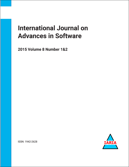 INTERNATIONAL JOURNAL ON ADVANCES IN SOFTWARE. VOL 8 #1&2 (2015).