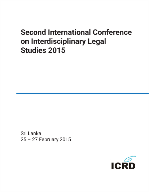 INTERDISCIPLINARY LEGAL STUDIES. INTERNATIONAL CONFERENCE. 2ND 2015.