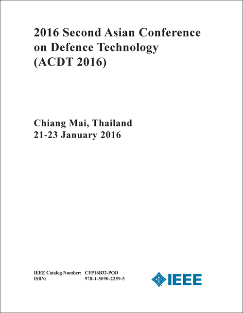 DEFENCE TECHNOLOGY. ASIAN CONFERENCE. 2ND 2016. (ACDT 2016)