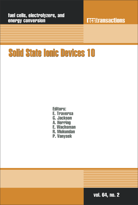 SOLID STATE IONIC DEVICES 10. (2014 ECS AND SMEQ JOINT INTERNATIONAL MEETING)