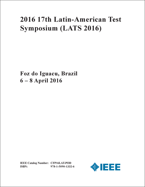 TEST SYMPOSIUM. LATIN-AMERICAN. 17TH 2016. (LATS 2016)