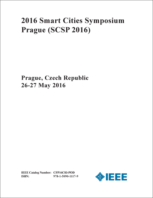 SMART CITIES SYMPOSIUM PRAGUE. 2016. (SCSP 2016)