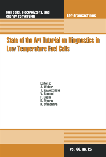 STATE OF THE ART TUTORIAL ON DIAGNOSTICS IN LOW TEMPERATURE FUEL CELLS. (AT THE 227TH ECS MEETING)