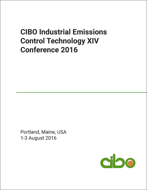 INDUSTRIAL EMISSIONS CONTROL TECHNOLOGY CONFERENCE. CIBO. 14TH 2016.